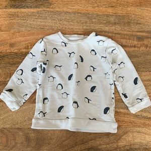 Red caribou sweatshirt